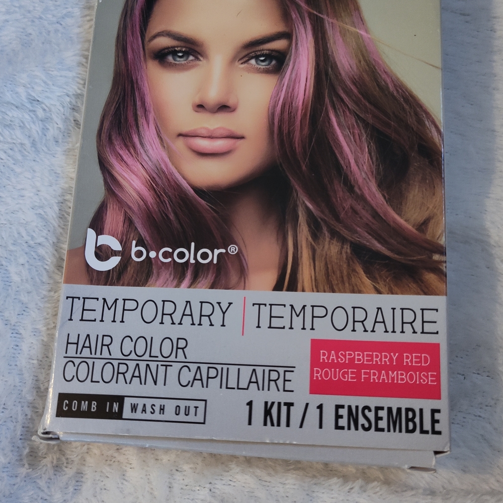 B-Color Temporary Hair Color Kit - Violet and Raspberry Red - Picture 4 of 11